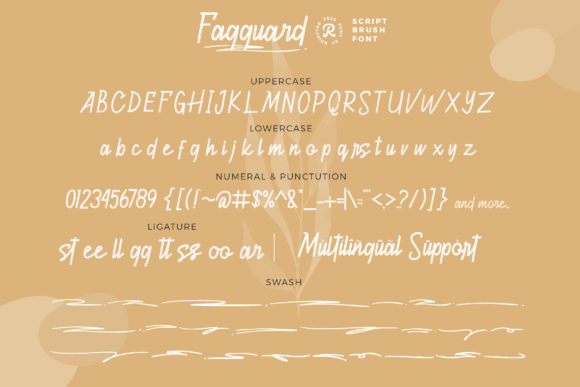 Fagguard Font - Preview 1
