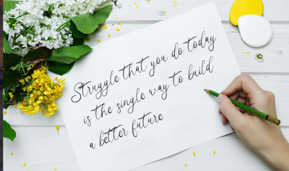 Gabriella Font PNG with transparent background - Preview 3