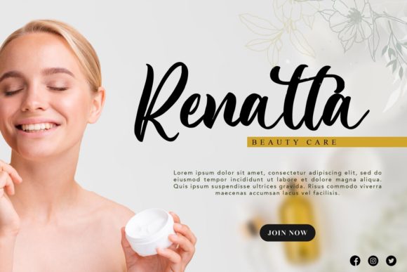 Heylena Font PNG with transparent background - Preview 4