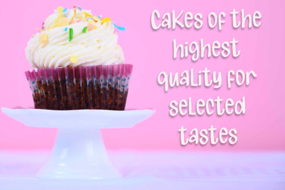 King Cake Font PNG with transparent background - Preview 3