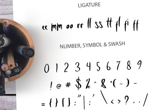Medina Font PNG with transparent background - Preview 4
