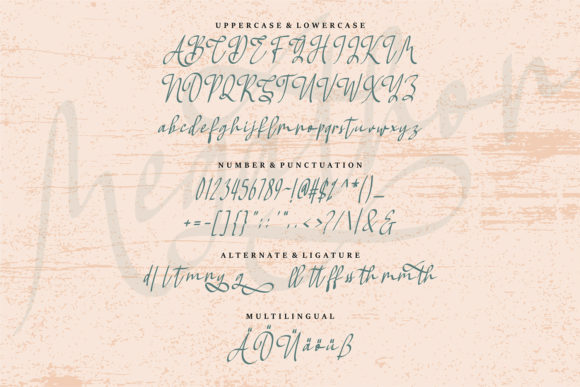 Megathon Font PNG with transparent background - Preview 5