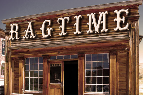 Ragtime Font PNG with transparent background - Preview 2