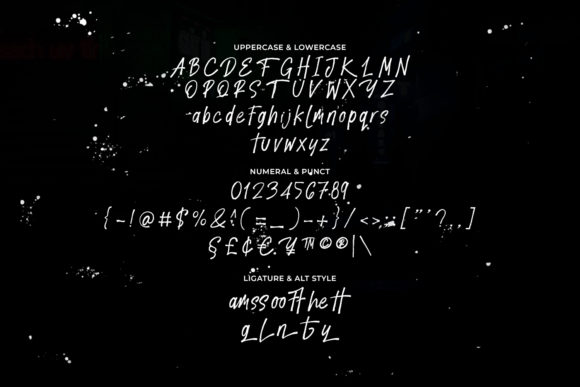 Rittou Font PNG with transparent background - Preview 2