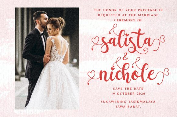 Salista Font PNG with transparent background - Preview 1