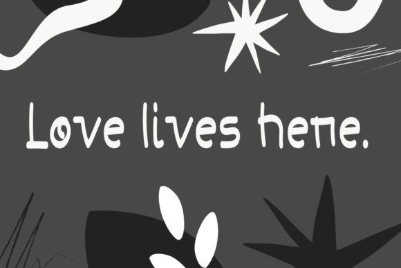 Secret Mask Font PNG with transparent background - Preview 1