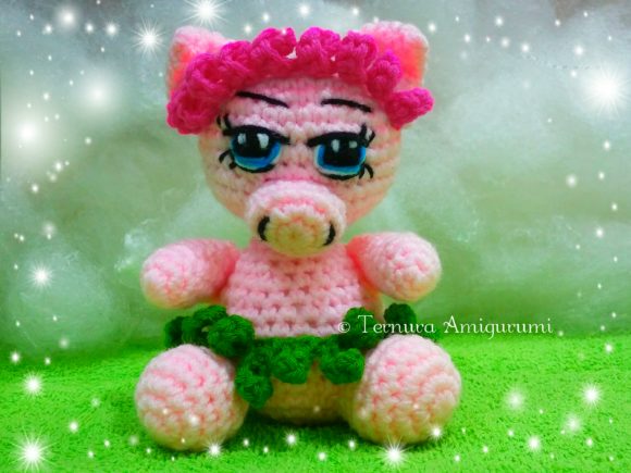Pattern of Mikka, the Sweet Pig