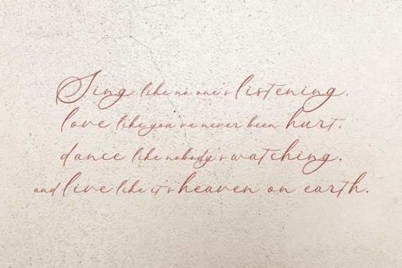 Ansylia Font - Preview 3