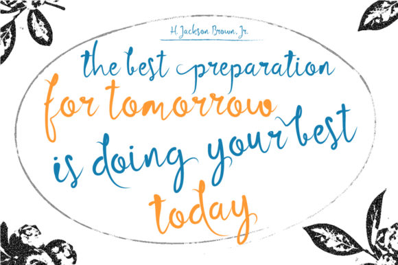Blueberry Font - Preview 1