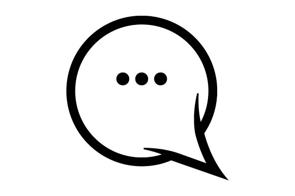 Bubble Chat Icon Graphic by pnajlab · Creative Fabrica
