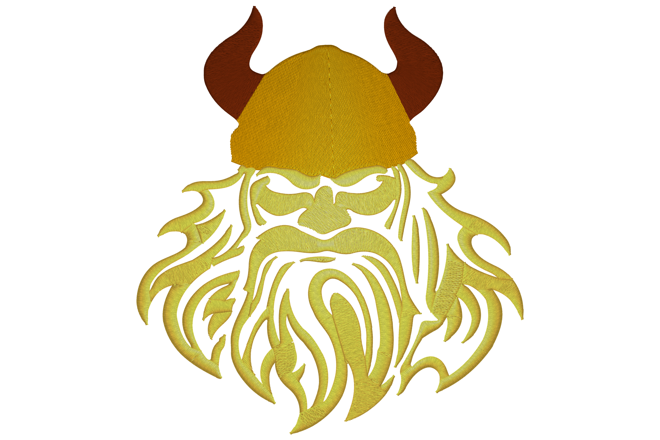 Face of Viking Warrior