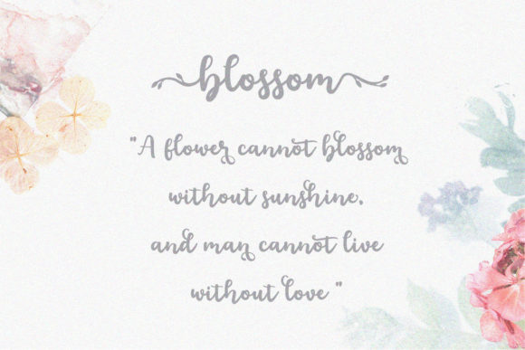 Floristy Font - Preview 4