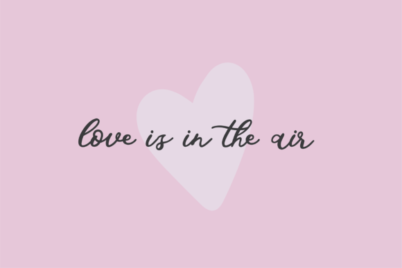 Girlfriend Script Font PNG with transparent background - Preview 4