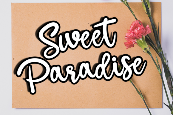 Great Valentine Font PNG with transparent background - Preview 2