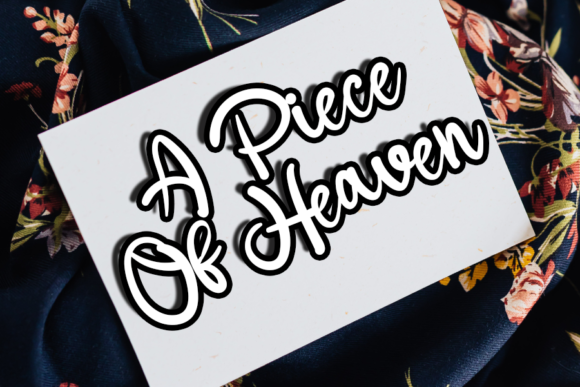 Great Valentine Font PNG with transparent background - Preview 3