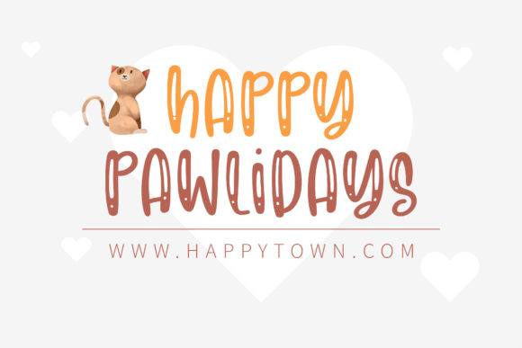 Happy Giraffe Font - Preview 6