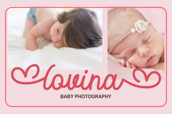 Lovely Gisella Font PNG with transparent background - Preview 5