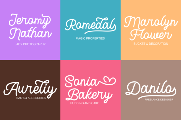 Lovely Gisella Font PNG with transparent background - Preview 6