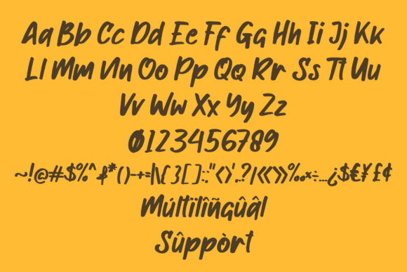 Marbelious Font PNG with transparent background - Preview 5