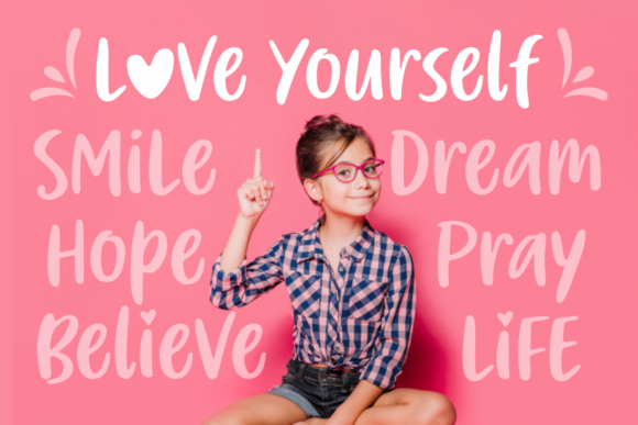 Milk Vanilla Font PNG with transparent background - Preview 3