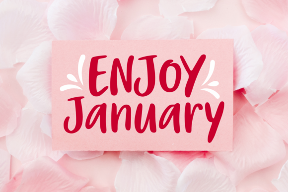 Milk Vanilla Font PNG with transparent background - Preview 4