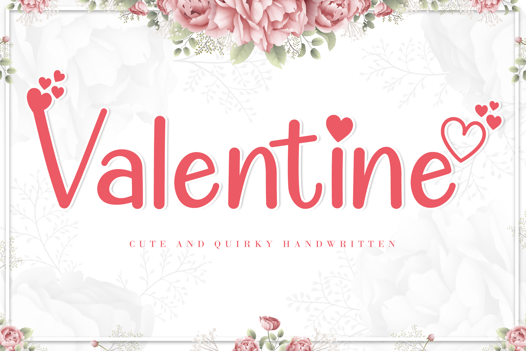 Valentine Cute preview, quirky ornamental display