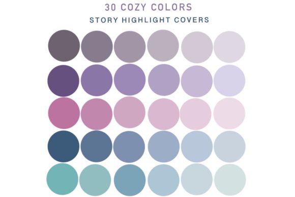 30 Cozy Styles Instagram Story Highlight - Digital