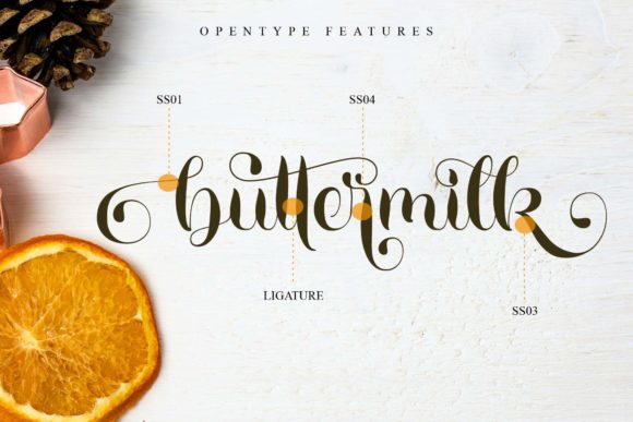 Buttermilk Font - Preview 3