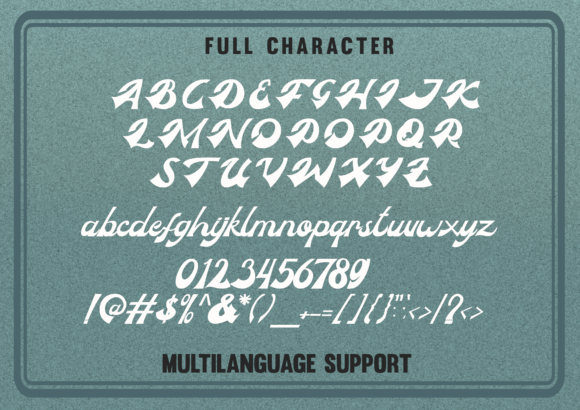 Famlous Font font preview - 4