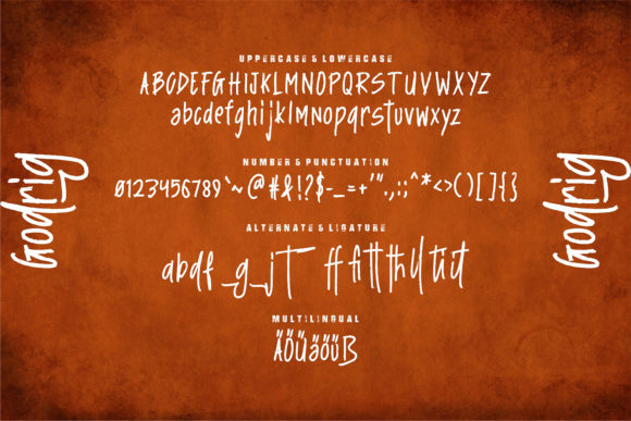 Godrig Font - Preview 5