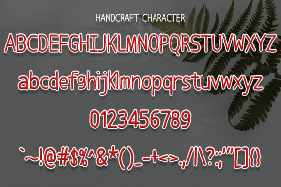 Handcraft Font - Preview 3