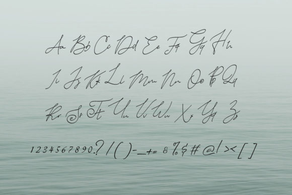 Harvest Curly Font PNG with transparent background - Preview 3
