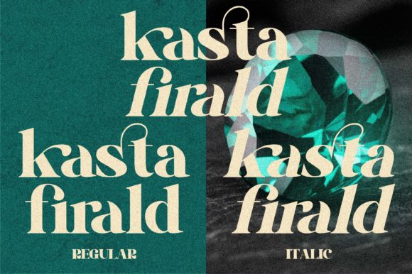 Kasta Firald Font PNG with transparent background - Preview 1