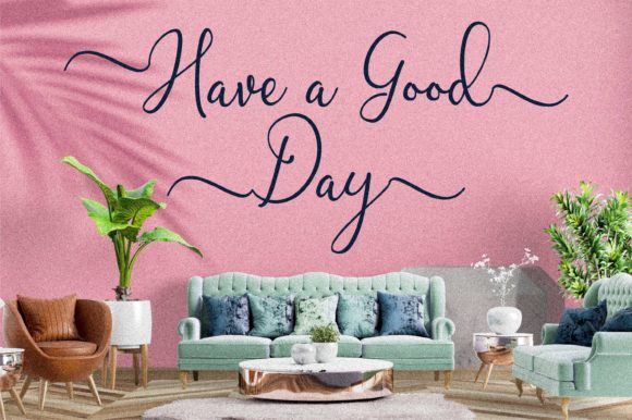 Marlyana Font PNG with transparent background - Preview 4