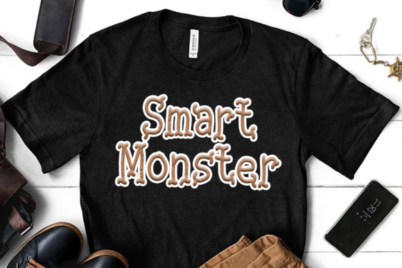 Monster Child Font PNG with transparent background - Preview 2