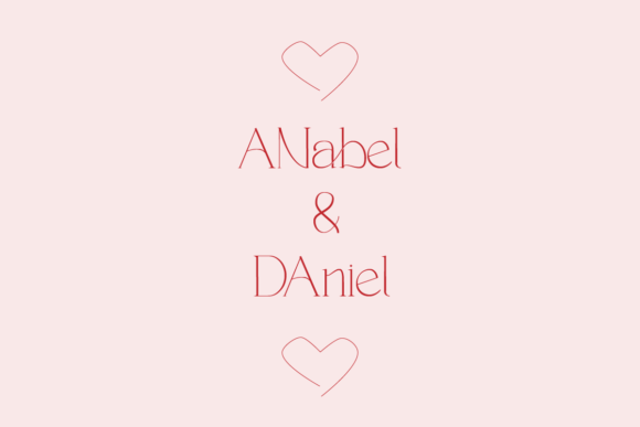 Romentic Font PNG with transparent background - Preview 4