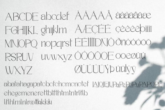 Romentic Font PNG with transparent background - Preview 6