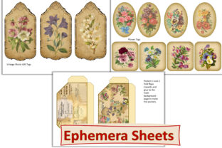 Vintage Junk Journal Kit JPEG PDF PNG Graphic by The Paper Princess ...