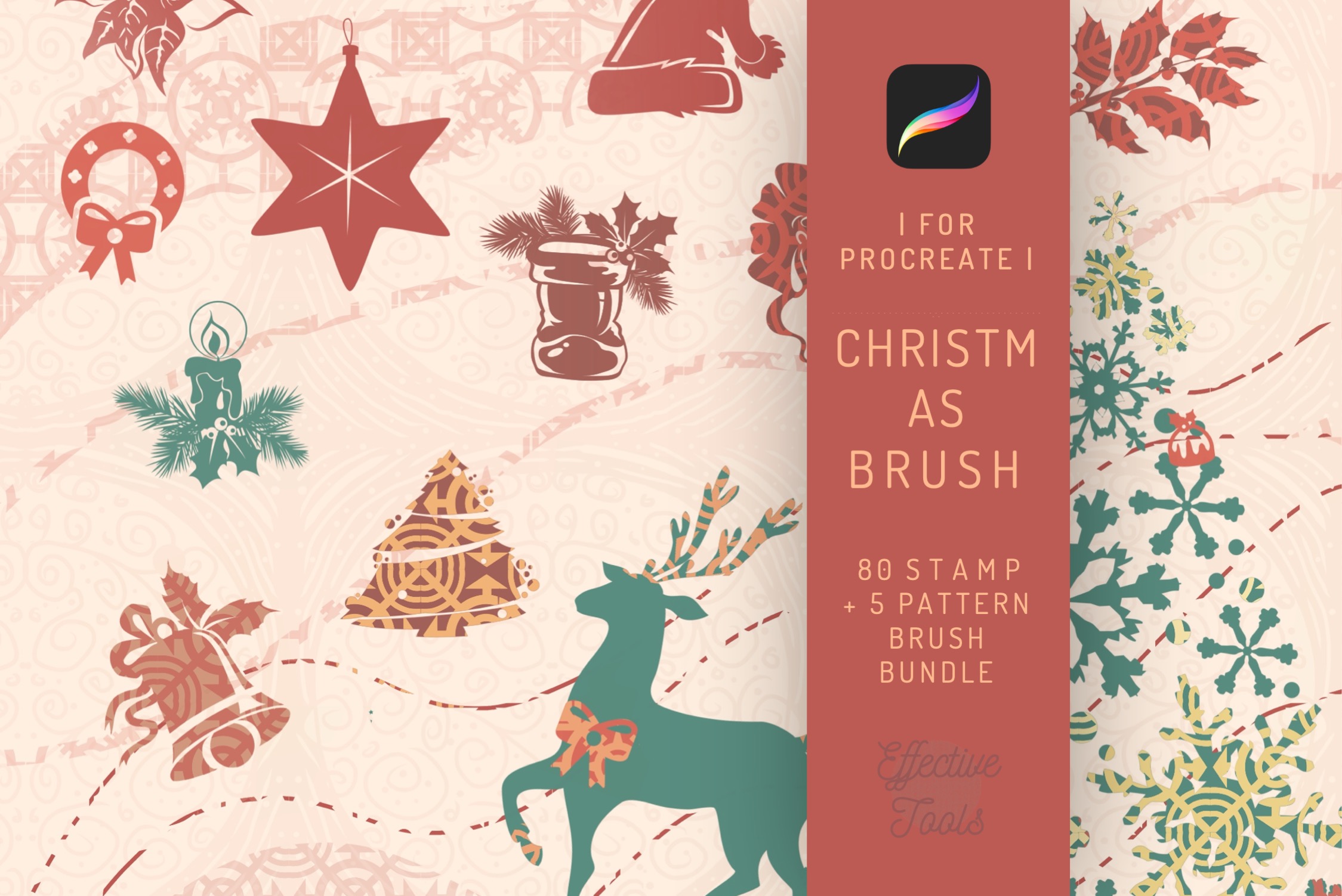 85 Procreate Christmas Brushes - photo 1
