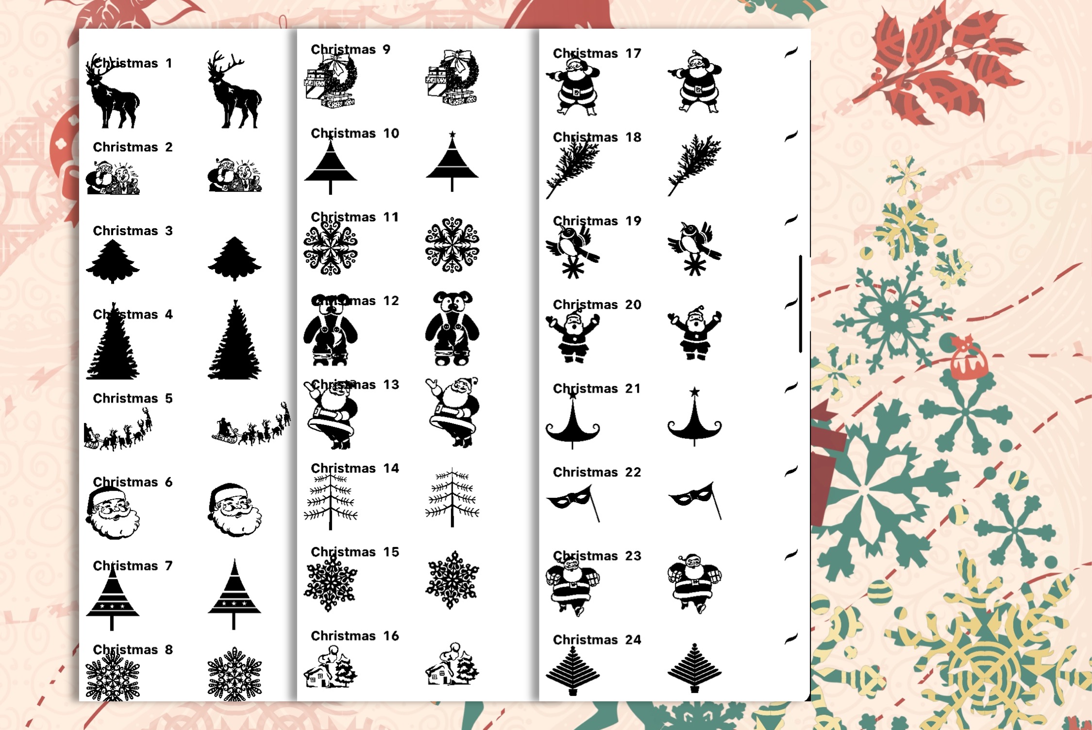 85 Procreate Christmas Brushes - photo 6