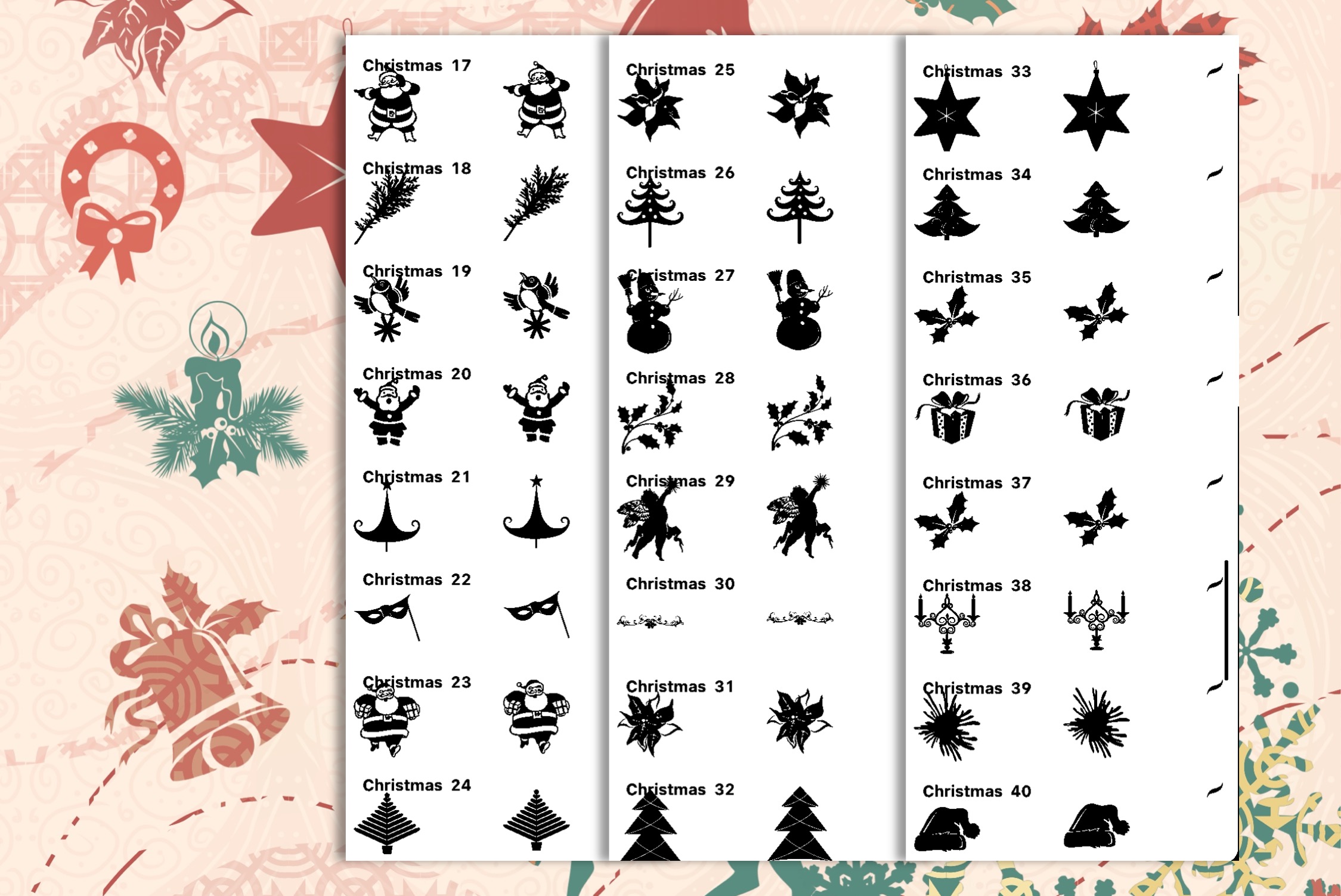 85 Procreate Christmas Brushes - photo 7