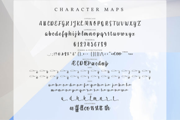 Aquanetta Font - Preview 4