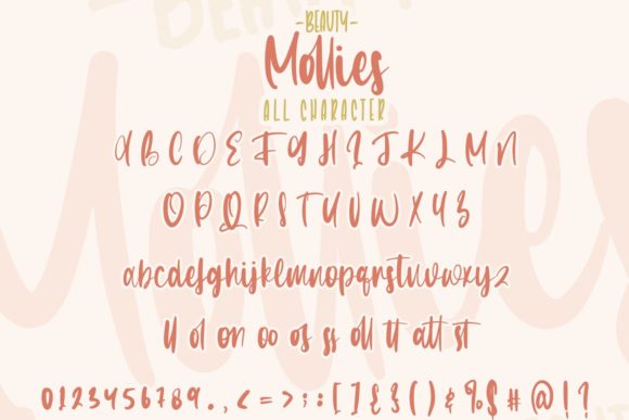 Beauty Mollies Font - Preview 6