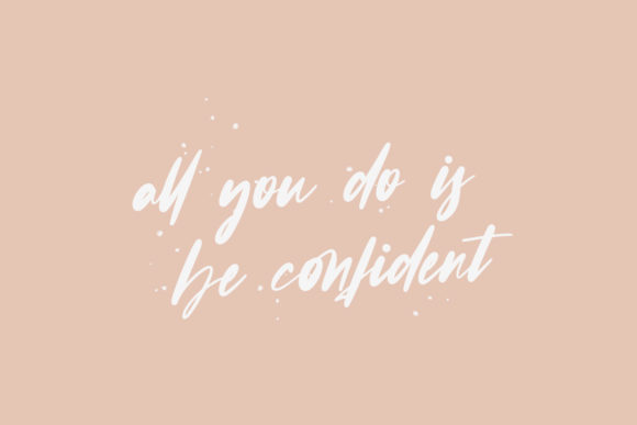 Confidence Font - Preview 4