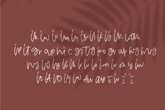Give Away Font - Preview 1