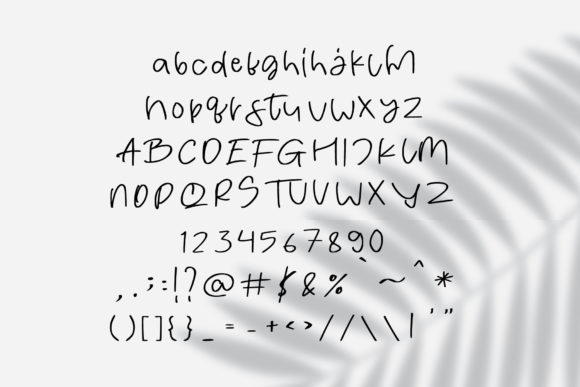Give Away Font - Preview 2
