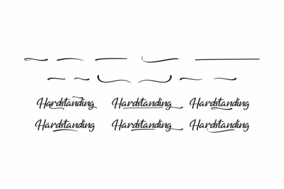 Hardstanding Font - Preview 6