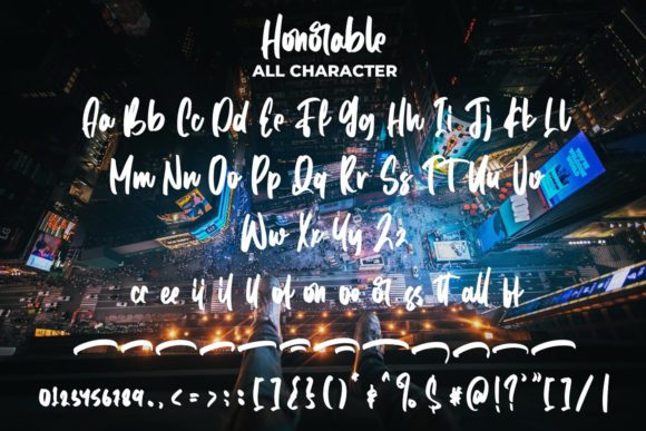 Honorable Font - Preview 6