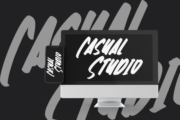 Loathing Font PNG with transparent background - Preview 2