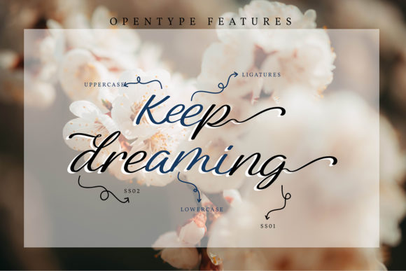 Meryline Font PNG with transparent background - Preview 3